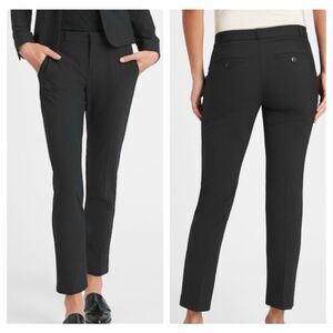 Banana Republic Avery Dress Pants Black Size 4L